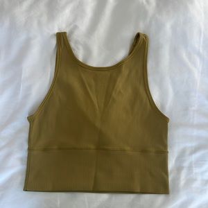 Lululemon Power Pivot Ribbed Tank Top size 10
